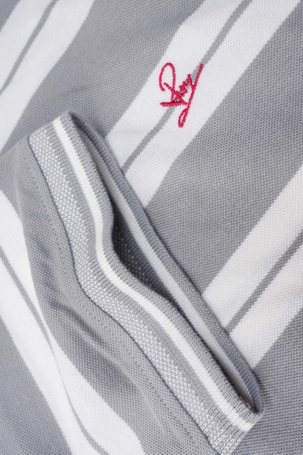 Stripe Polo Shirt