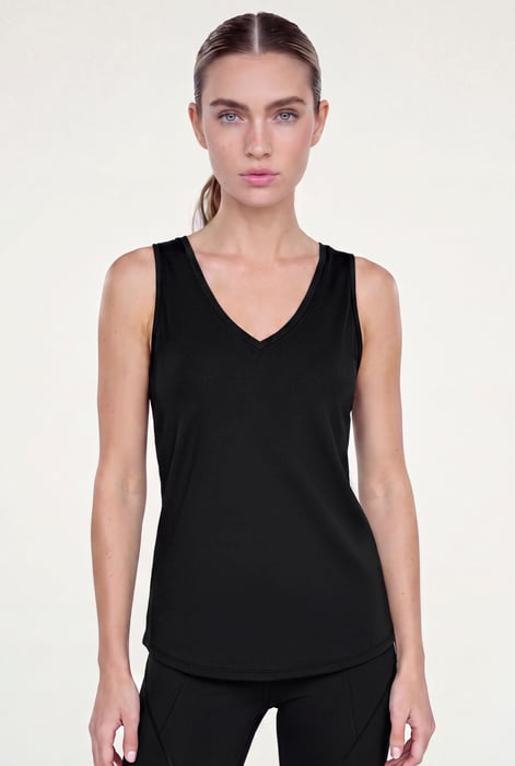 Quick Dry Moisture-Wicking V-Neck Active Vest