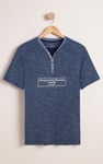Half Placket Y/D T-Shirt