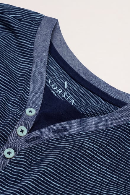 Half Placket Y/D T-Shirt