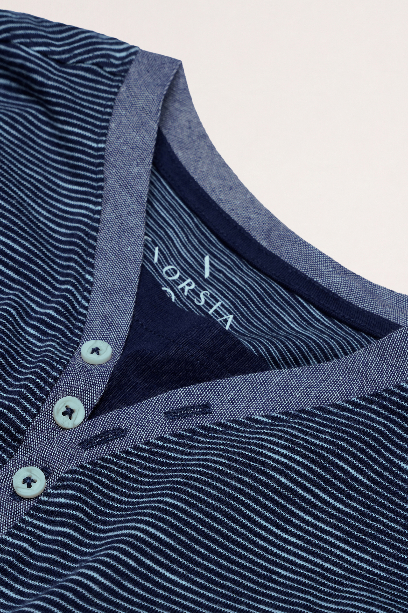 Half Placket Y/D T-Shirt