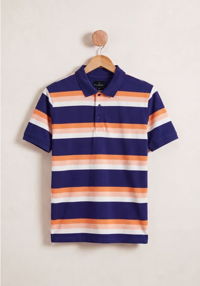 Stripe Polo Shirt