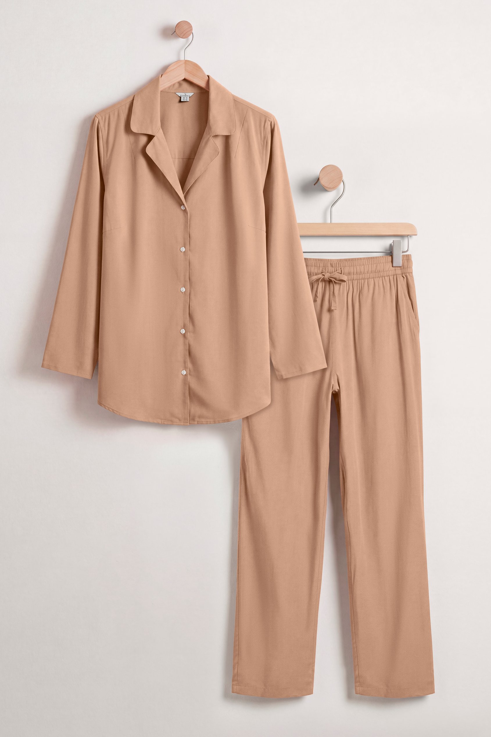 Woven Viscose Blend Pyjama Set