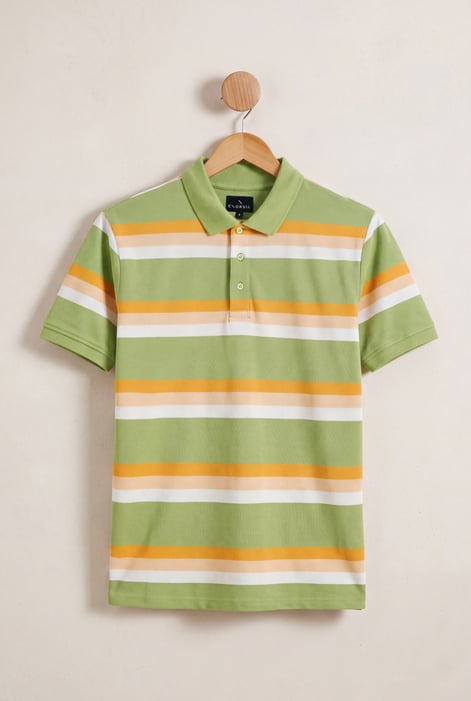Stripe Polo Shirt