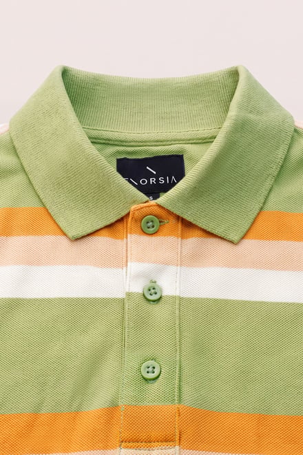 Stripe Polo Shirt