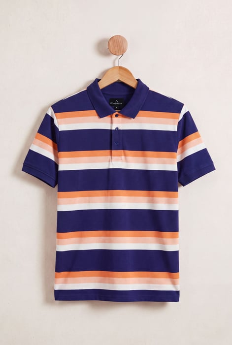 Stripe Polo Shirt