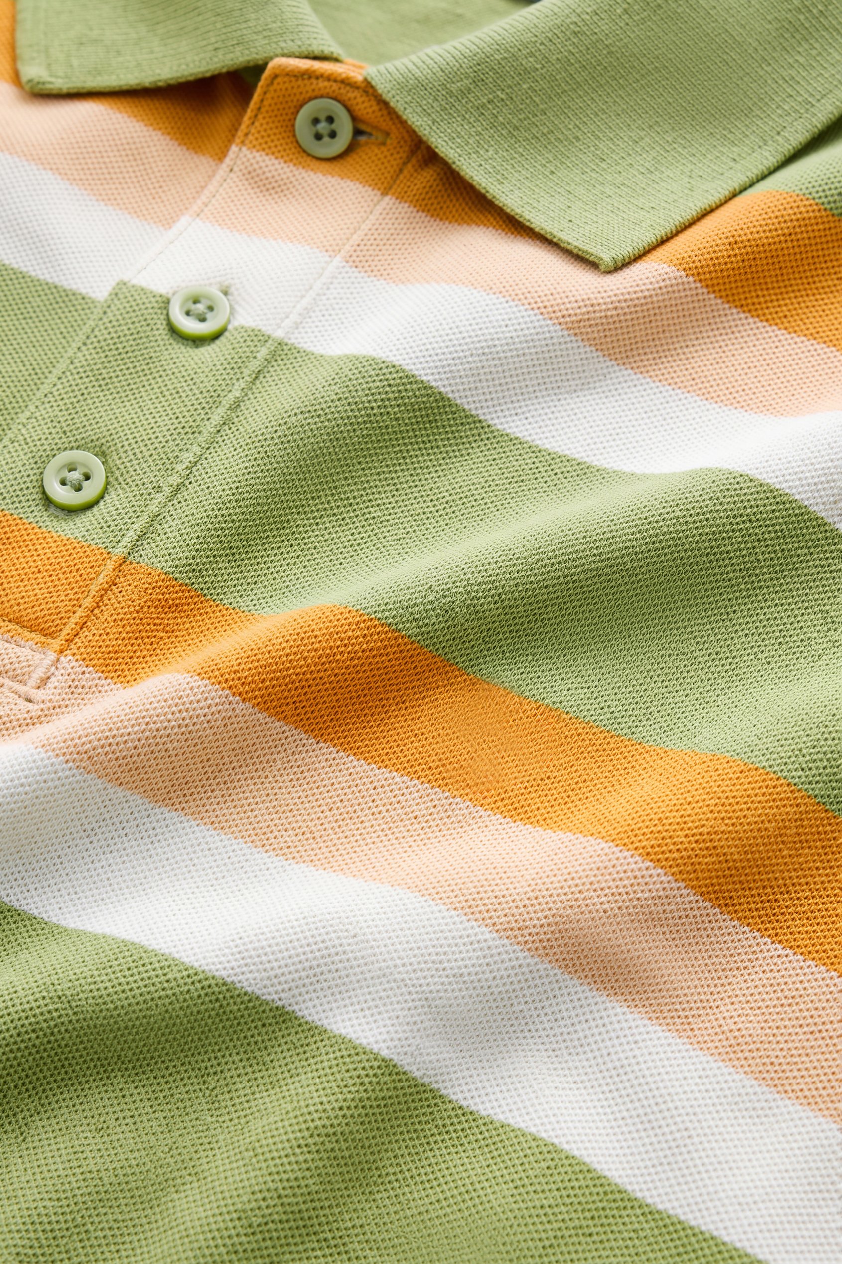 Stripe Polo Shirt
