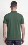 Regular Fit Tipped Quarter Zip Polo Shirt