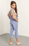 Girls 5 Pockets Denim Dungarees(2/3yrs-8/9yrs)
