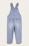 Girls 5 Pockets Denim Dungarees(2/3yrs-8/9yrs)