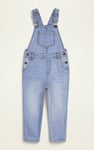 Girls 5 Pockets Denim Dungarees(2/3yrs-8/9yrs)