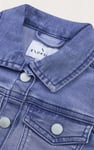 Girls Frill Shoulder Denim Jacket (2/3yrs-8/9yrs)