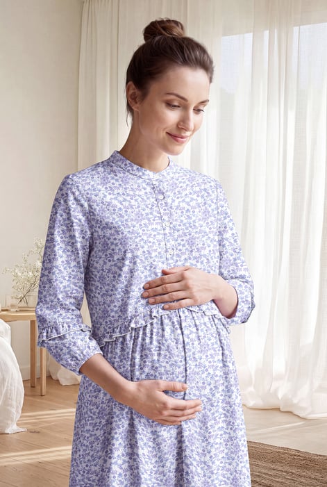 Women’s Floral Print Maternity Mini Dress
