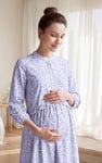 Women’s Floral Print Maternity Mini Dress
