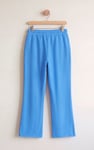 Pin Tuck Jersey Trousers