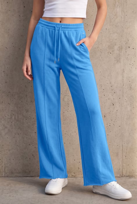 Pin Tuck Jersey Trousers