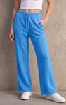 Pin Tuck Jersey Trousers