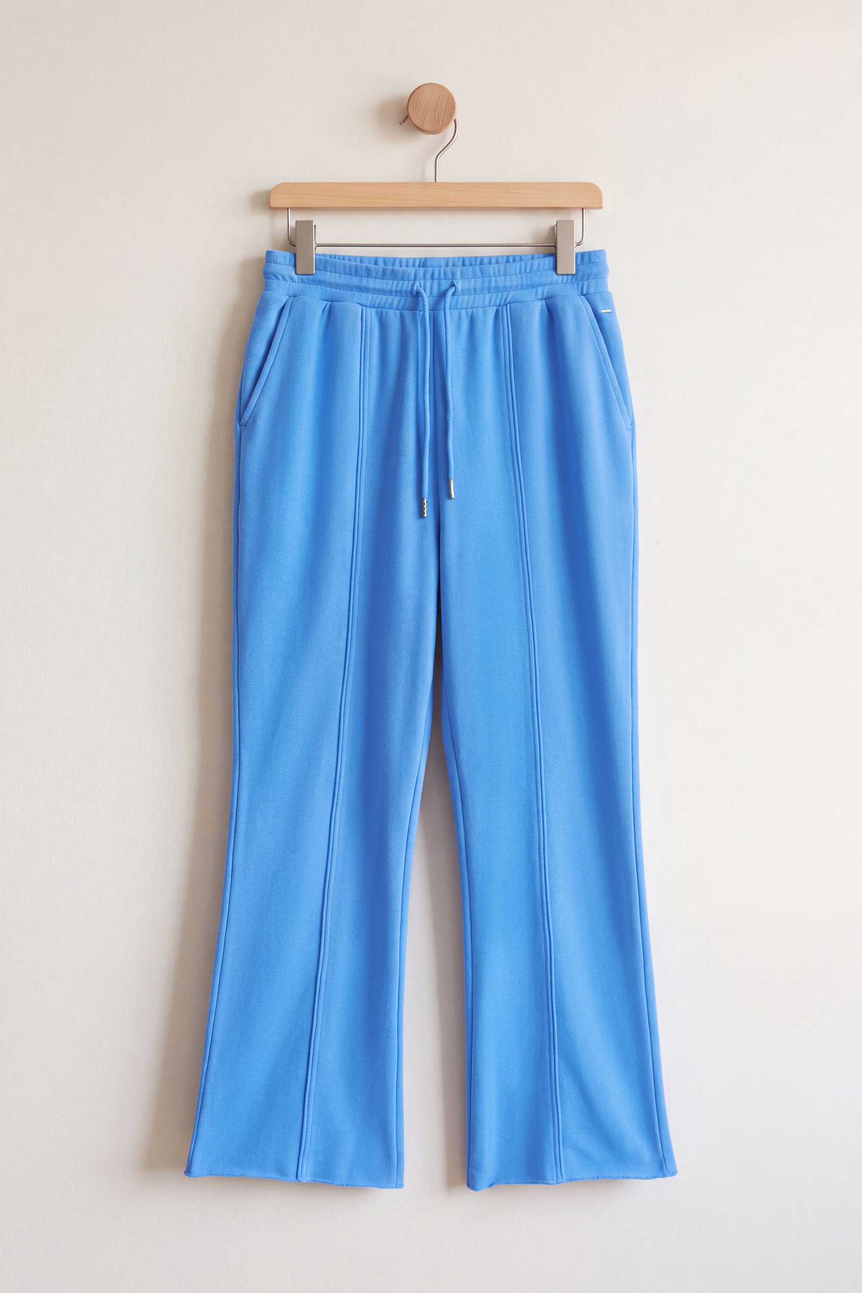 Pin Tuck Jersey Trousers