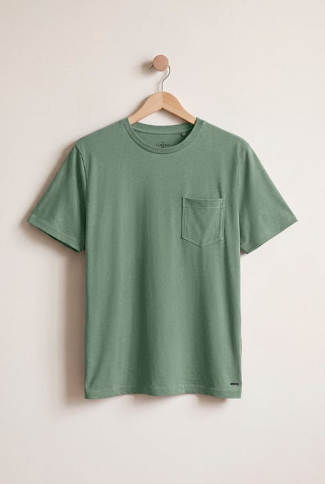 Front Pocket Short Sleeve T-Shirt