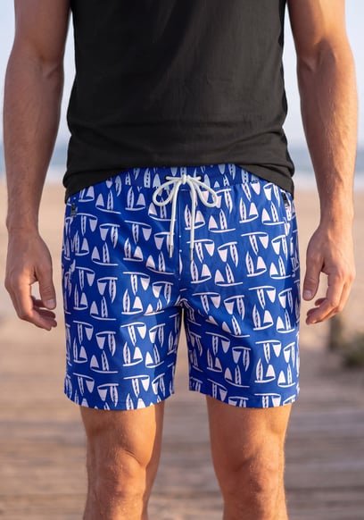 Men's Holiday  Cotton Jersey Shorts