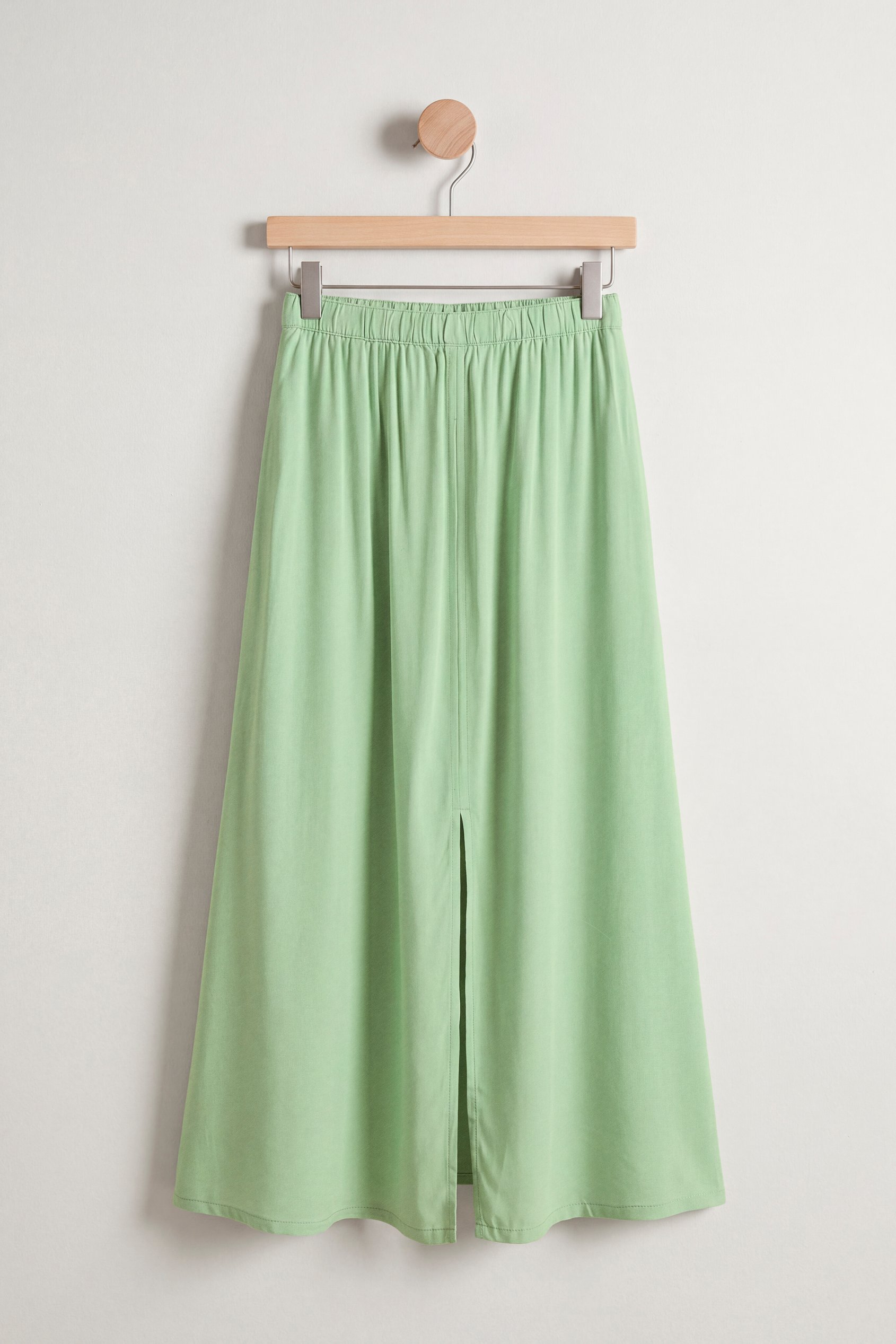 A-Line Front Slit Maxi Skirt