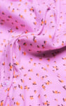 Women's Ditsy Floral Printed Ribbed Nightdress