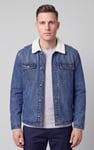 Men's Mid Blue Denim Trucker Jacket