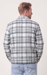 Men's Classic Heritage Plaid Borg Lined Shacket