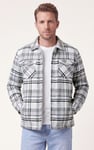 Men's Classic Heritage Plaid Borg Lined Shacket
