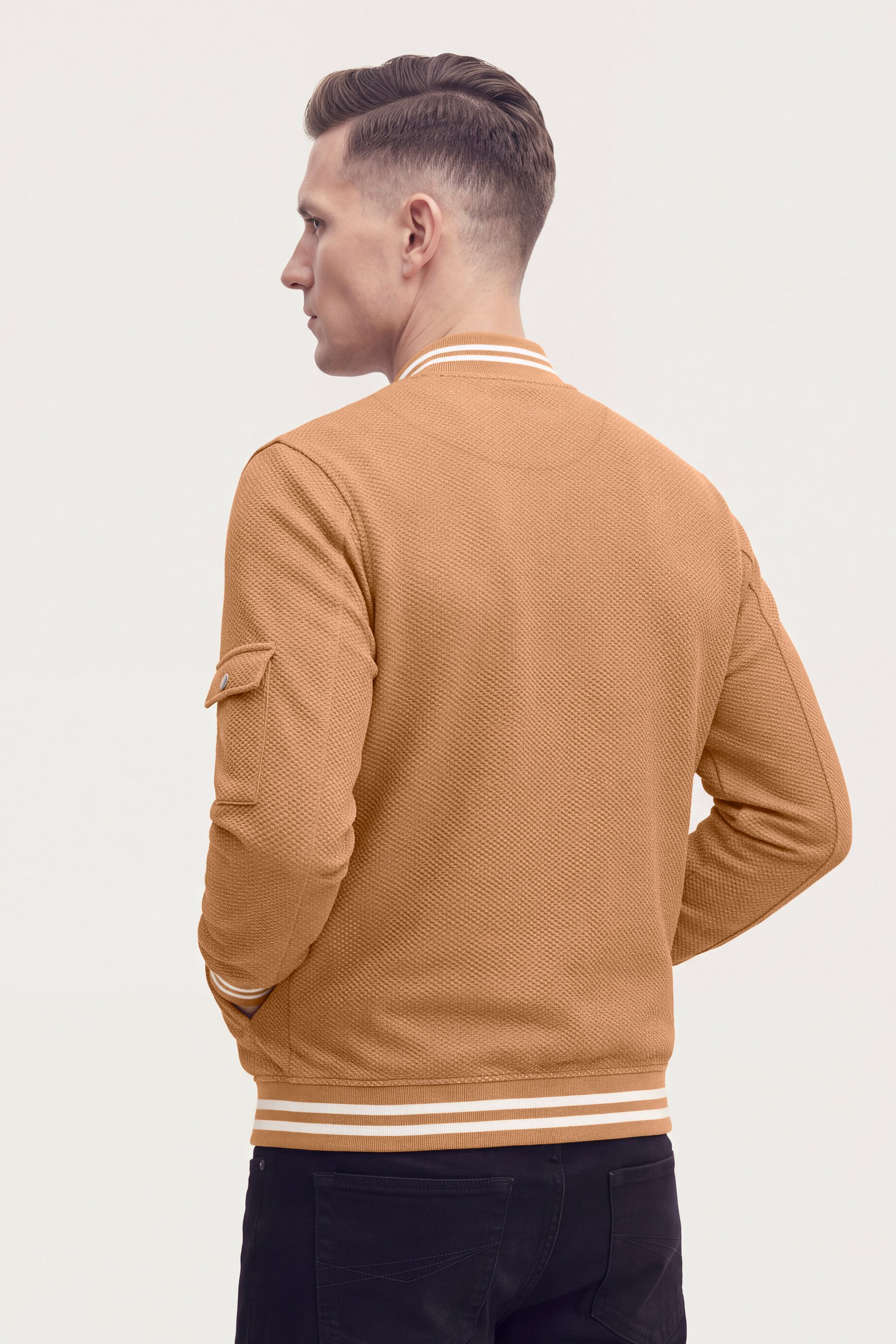 Men's Jersey Waffle Light weight Jacket