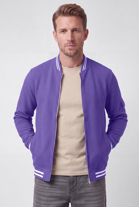 Men's Jersey Waffle Light weight Jacket