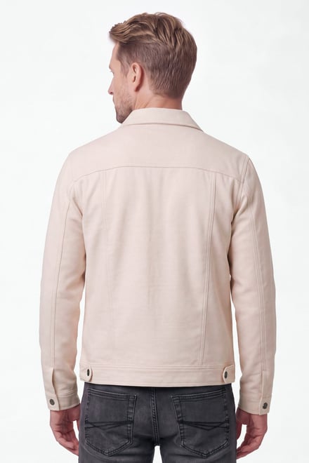Men's Classic Viscose Blend Soft Lined Shaket