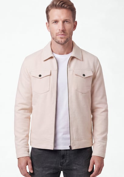 Men's Viscose Blend Soft Lined Jacket