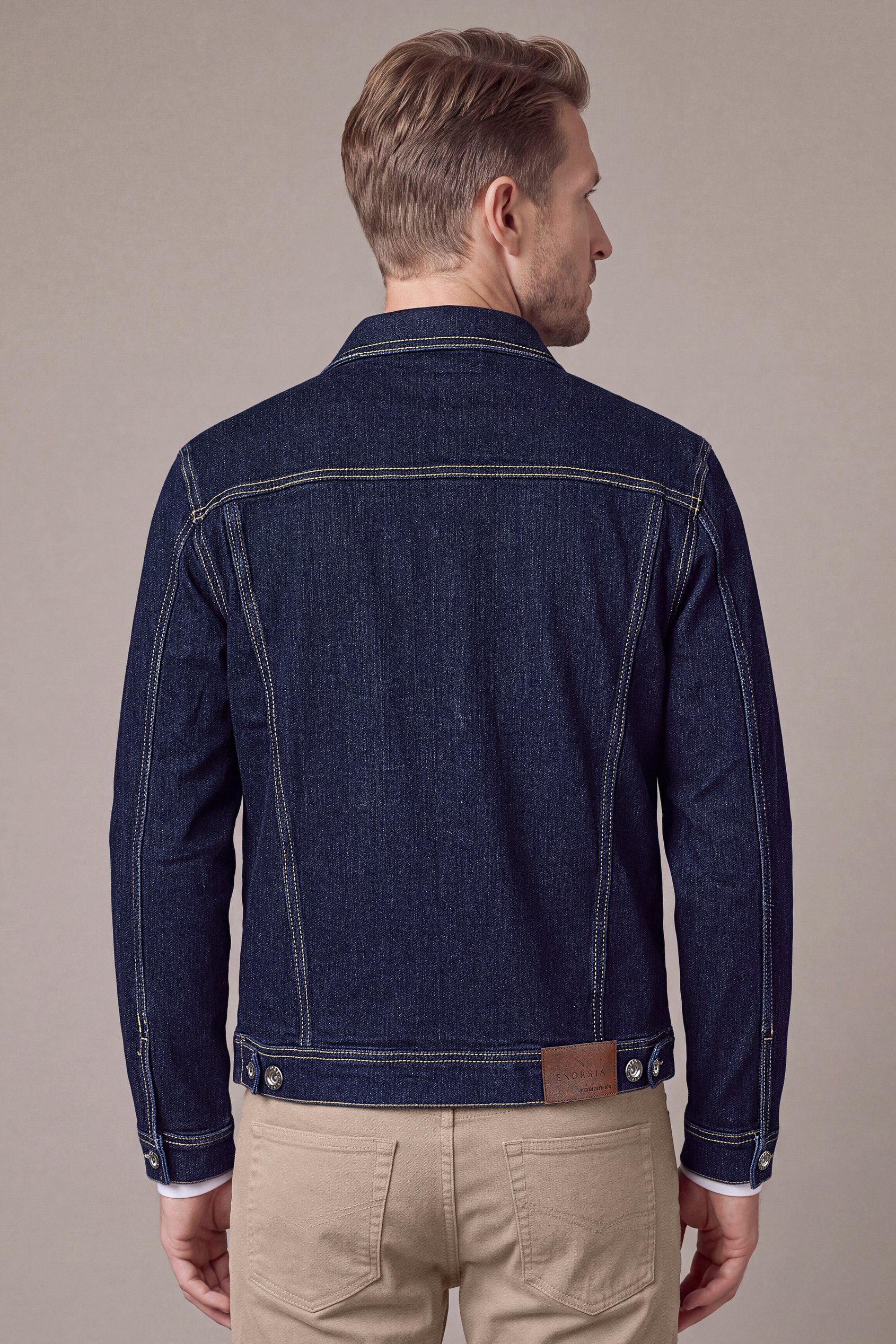 Classic Fit Raw Denim Jacket
