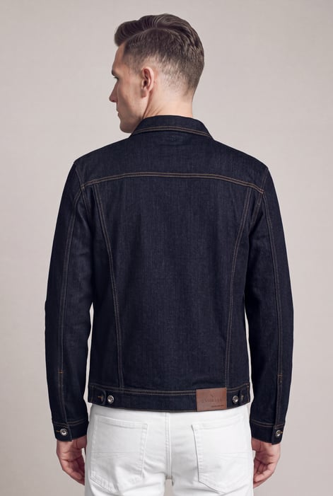 Classic Fit Raw Denim Jacket