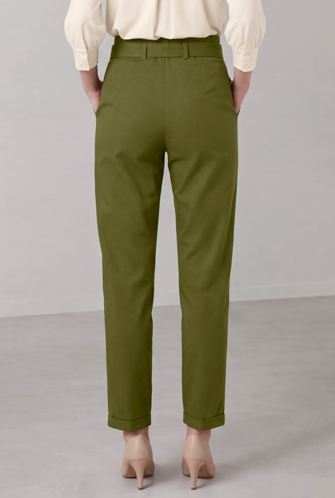 Stretch Tapered Trousers