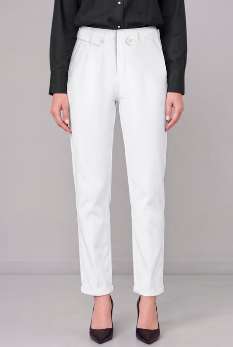 Stretch Tapered Trousers