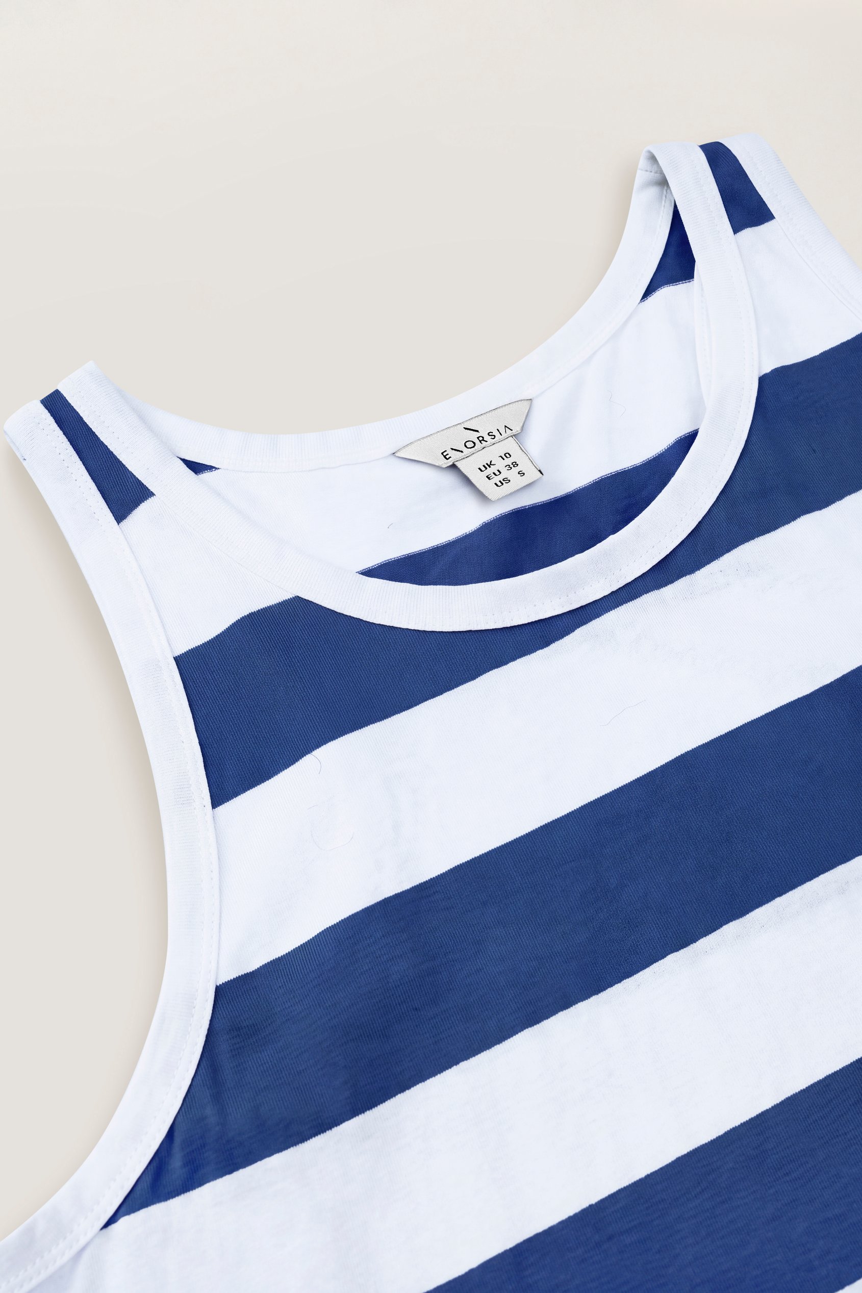 Stripe Cotton Vest Top