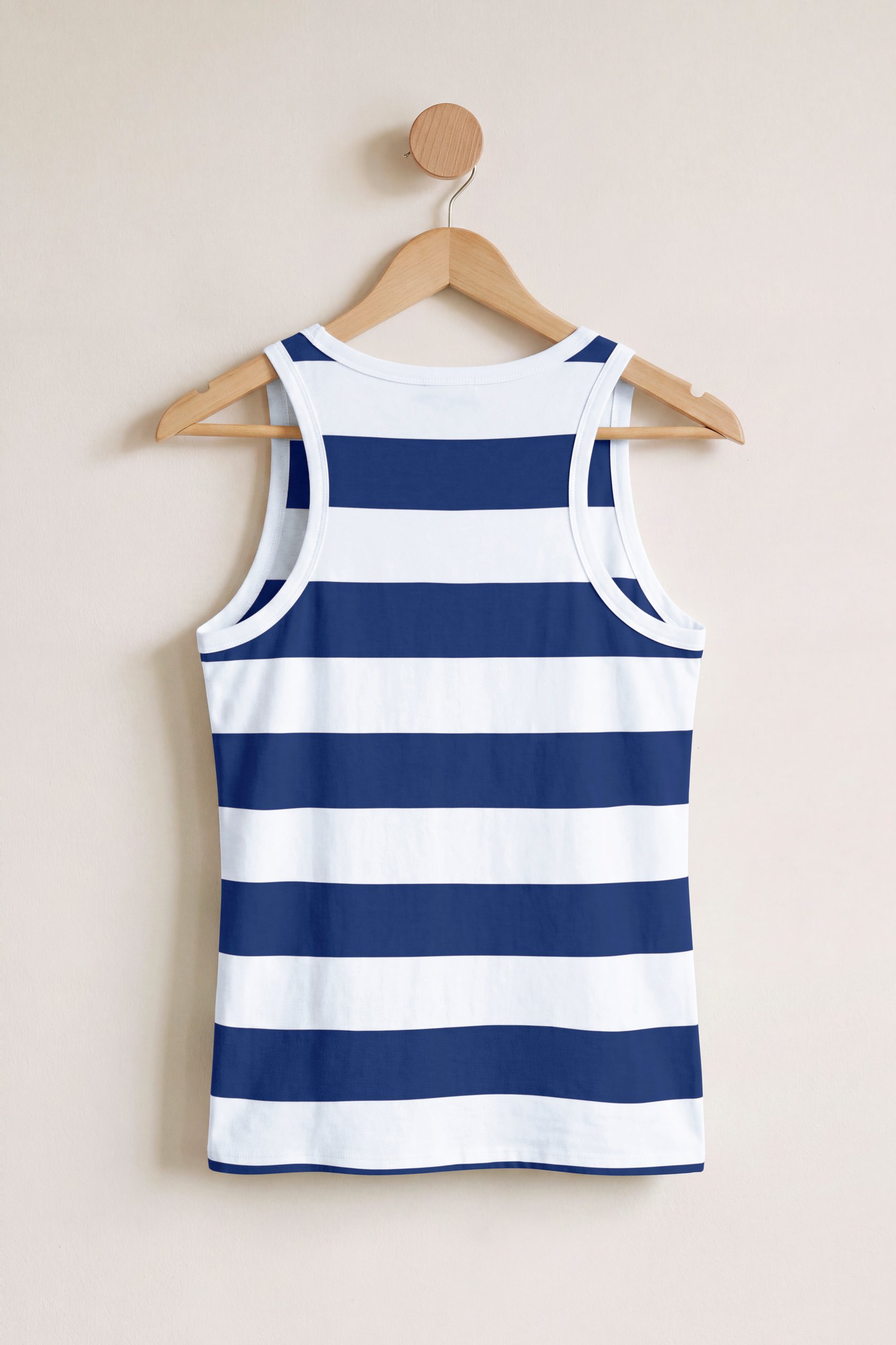 Stripe Cotton Vest Top