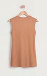 Sleeveless Cotton Sleep Top
