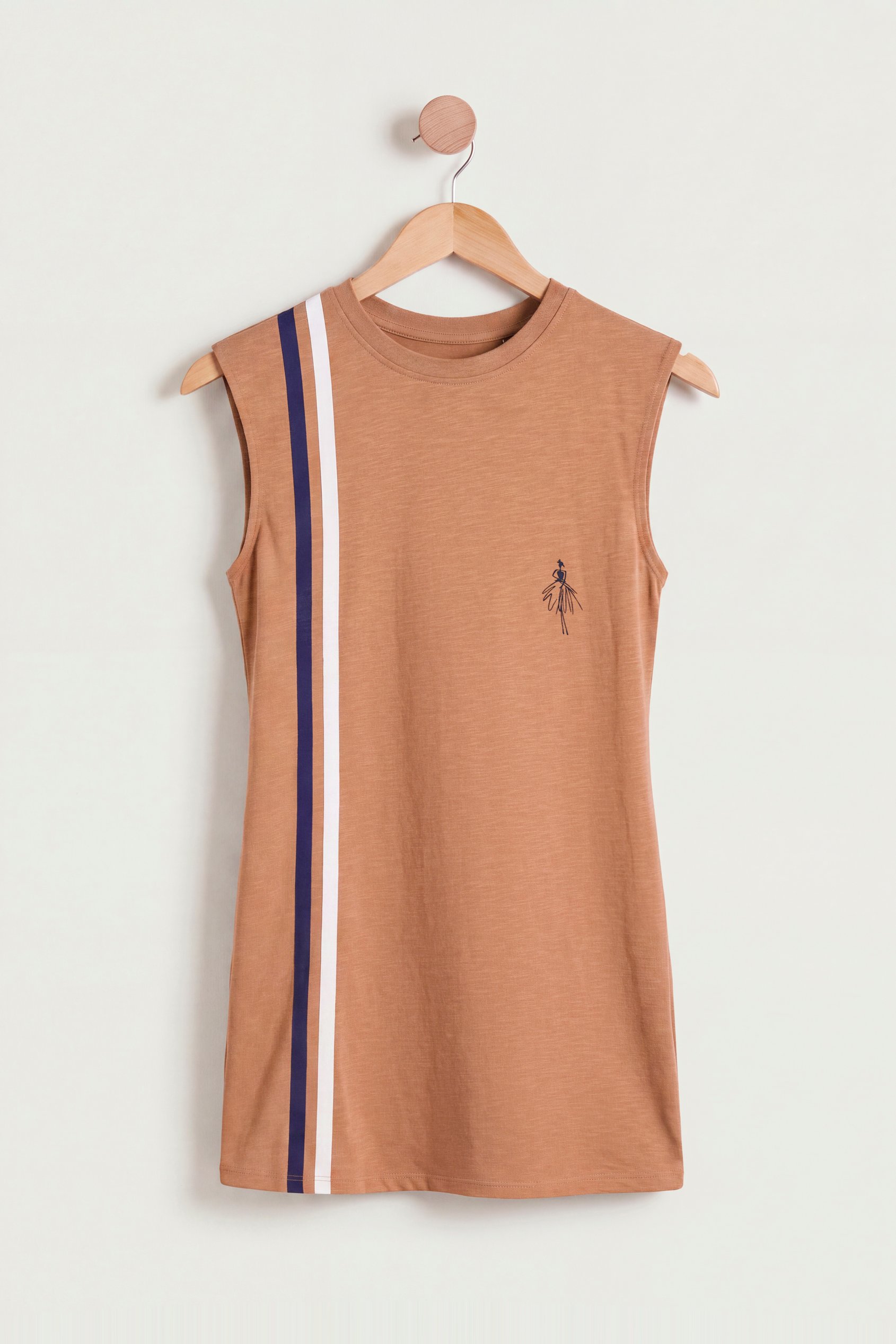 Sleeveless Cotton Sleep Top