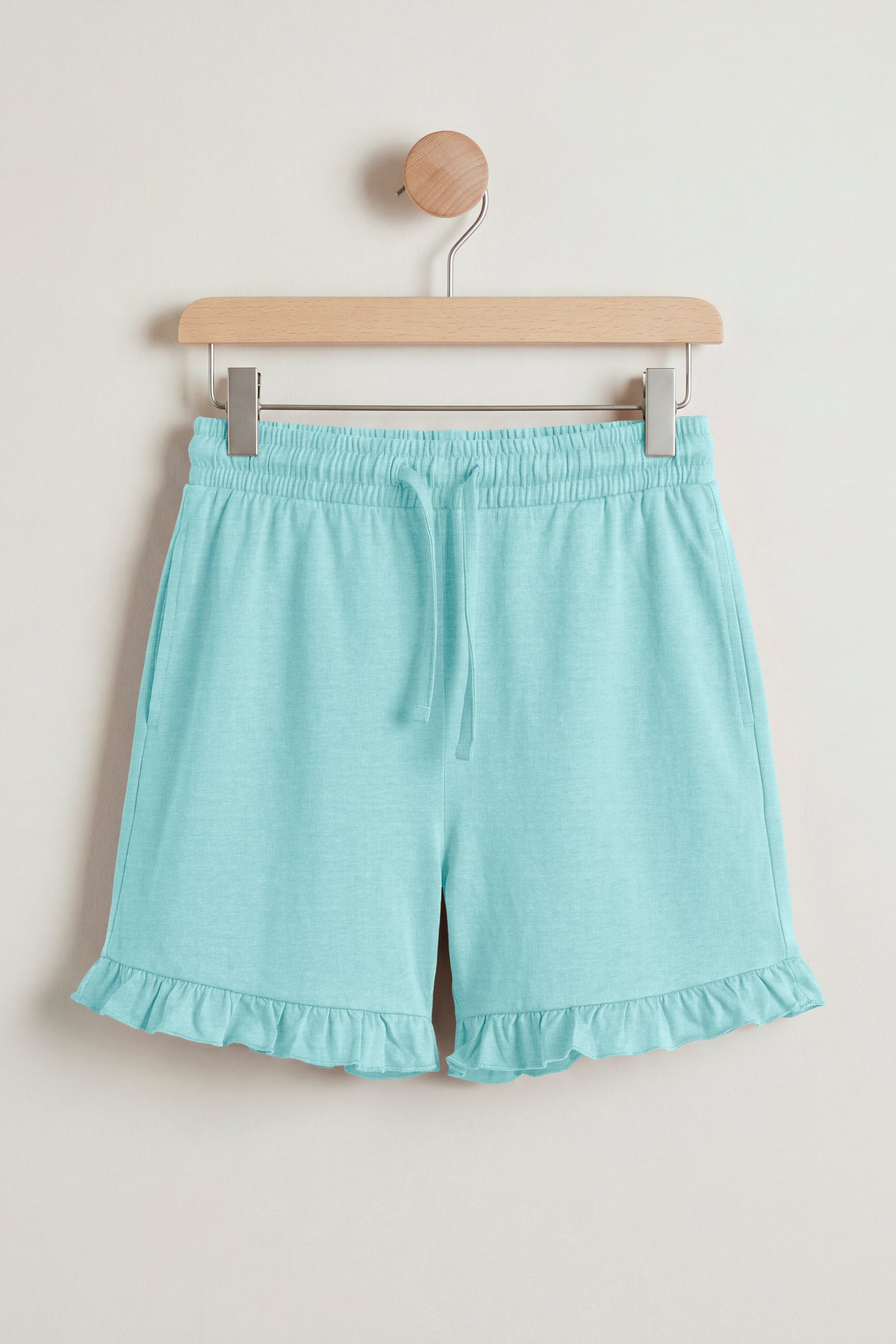 Women's Essential Shorts with Frill Hem