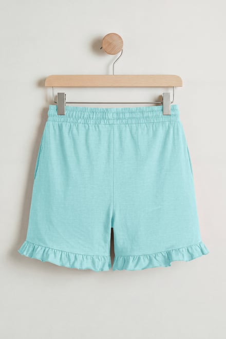 Women's Essential Shorts with Frill Hem