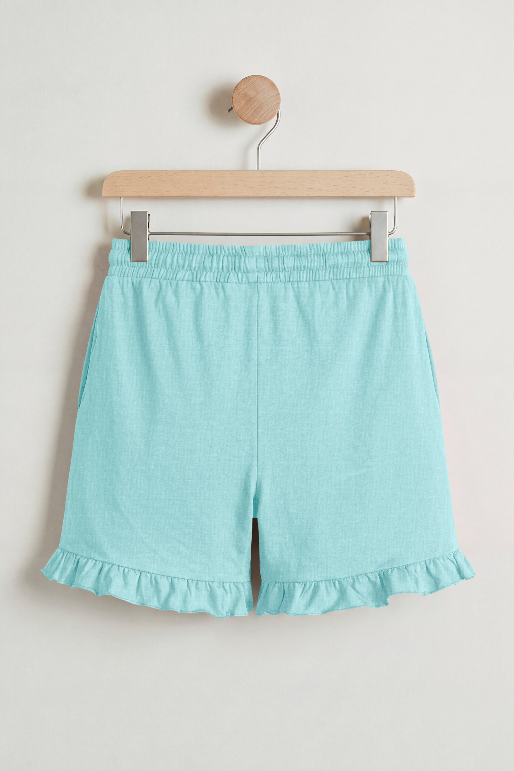 Women's Essential Shorts with Frill Hem