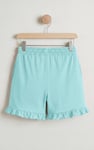 Women's Essential Shorts with Frill Hem