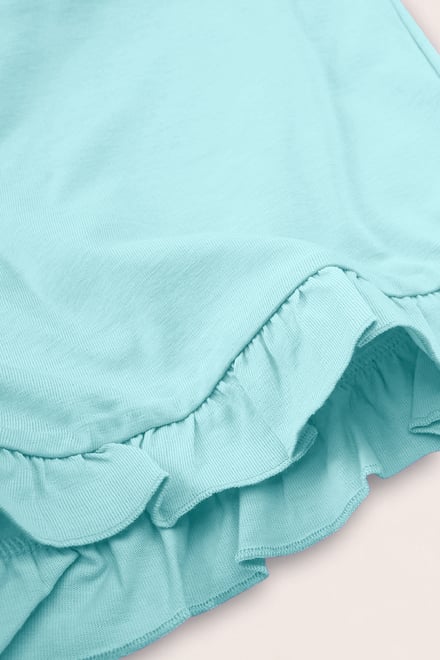Women's Essential Shorts with Frill Hem