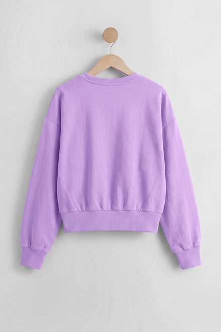 Womens Crop Top Sweatshirt