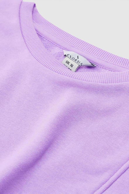 Womens Crop Top Sweatshirt