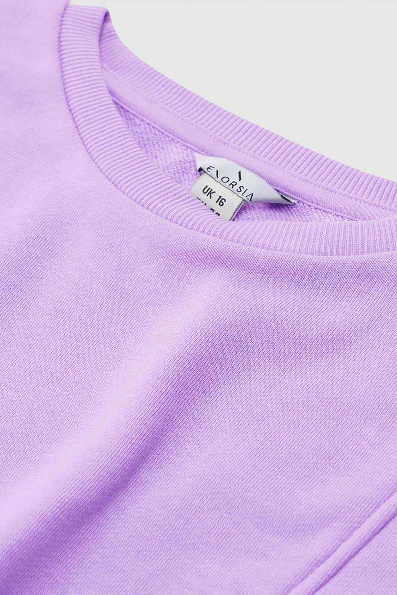 Womens Crop Top Sweatshirt