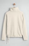Quarter Zip Relaxed Sweatshirt and Short Set